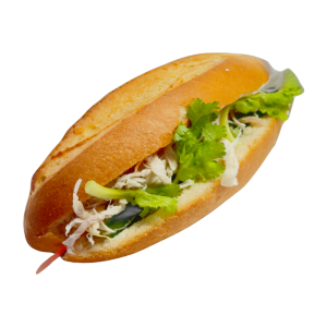 Fresh banh mi roll from VG Bakery Cairns