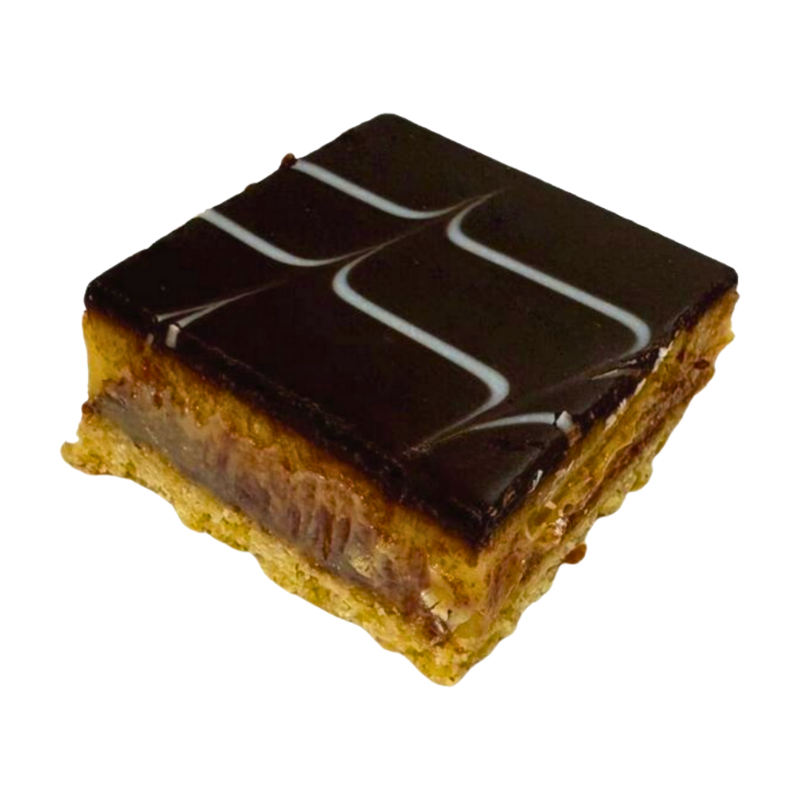 Caramel slice from VG Bakery Cairns